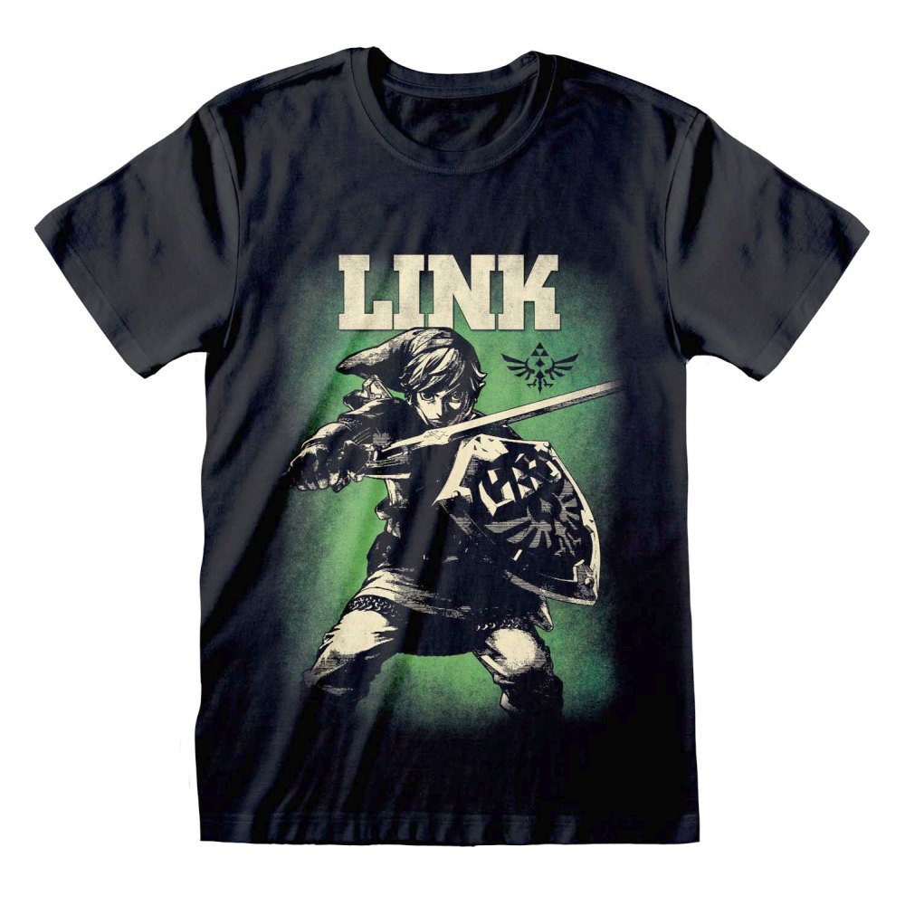Nintendo The Legend Of Zelda - Hero Of Hyrule Herren T-Shirt - Schwarz